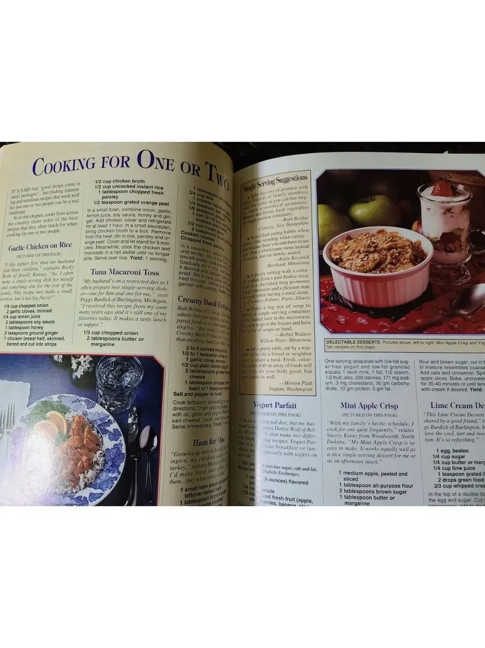 Vintage 1996 Recipe Book Taste of Home Hardcover